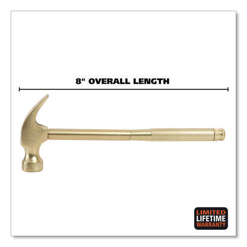 Image of Great Neck® 5-in-1 Carpenter's Hammer with Nesting Handle Containing Four Screwdrivers, 6.5" Long Gold Handle