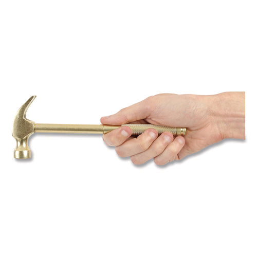 Image of Great Neck® 5-in-1 Carpenter's Hammer with Nesting Handle Containing Four Screwdrivers, 6.5" Long Gold Handle