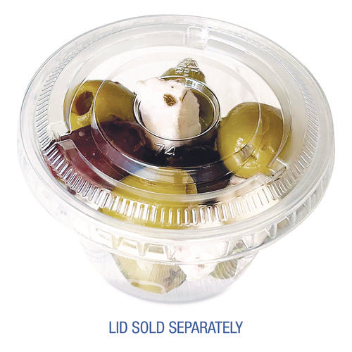 Image of Boardwalk® Souffle/Portion Cups, 4 oz, Plastic, Translucent, 2,500/Carton
