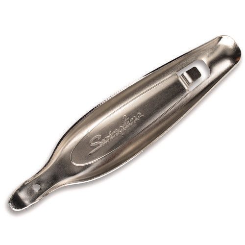 Image of Swingline® Optima 50 Electric Stapler, 50-Sheet Capacity, Black/Orange