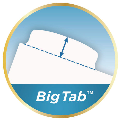 Image of Avery® Big Tab Ultralast Plastic Dividers, 5-Tab, 11 X 8.5, Assorted, 1 Set