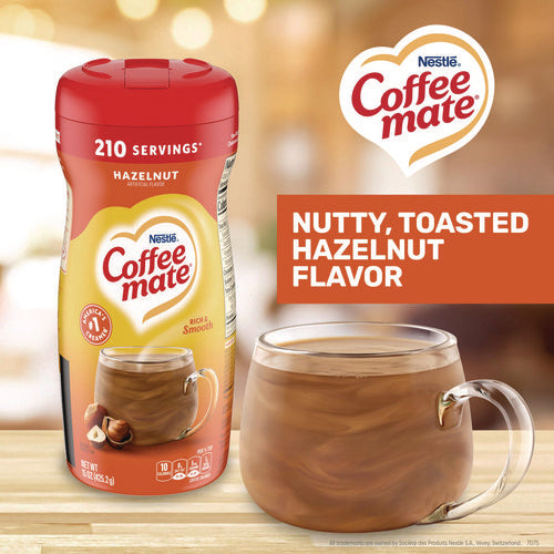 Image of Coffee mate® Hazelnut Creamer Powder, 15 oz Canister
