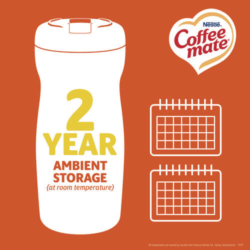 Image of Coffee mate® Hazelnut Creamer Powder, 15 oz Canister