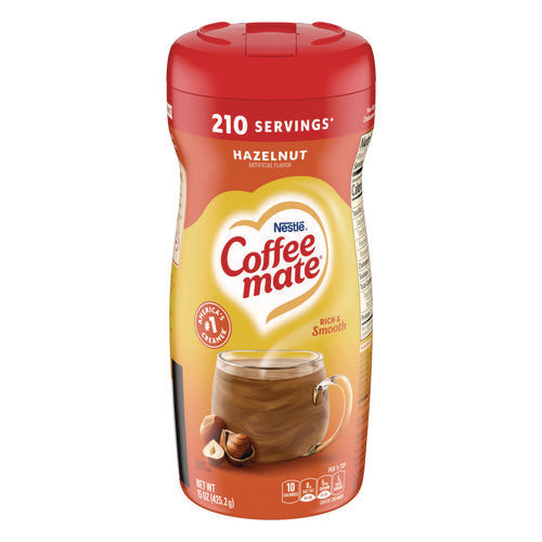 Image of Coffee mate® Hazelnut Creamer Powder, 15 oz Canister