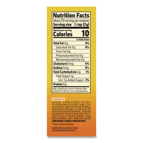 Image of Coffee mate® Non-Dairy Powdered Creamer, Hazelnut, 15 Oz Canister, 12/carton