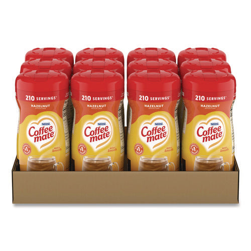 Image of Coffee mate® Non-Dairy Powdered Creamer, Hazelnut, 15 Oz Canister, 12/carton