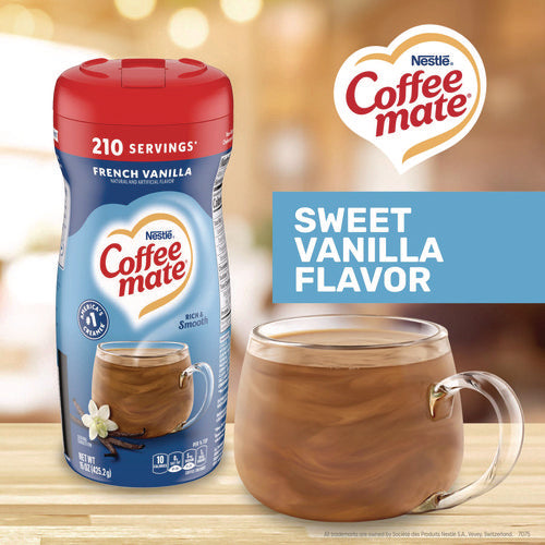 Image of Coffee mate® French Vanilla Creamer Powder, 15 oz Canister