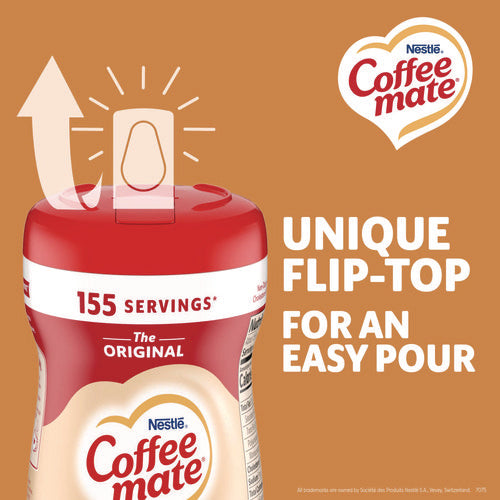 Image of Coffee mate® Non-Dairy Powdered Creamer, Original, 11 Oz Canister, 12/carton