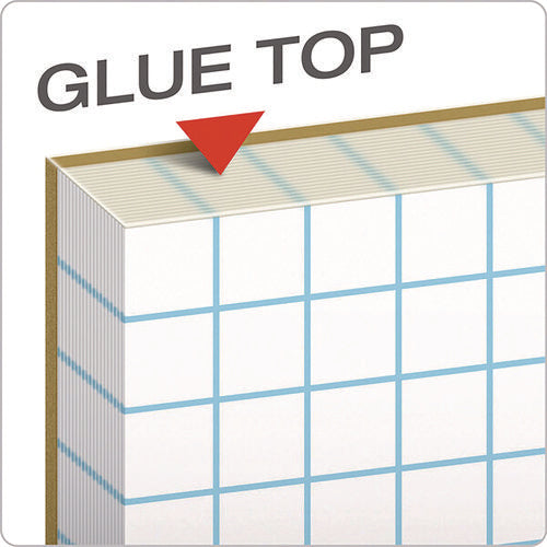 Image of Ampad® Quadrille Pads, Quadrille Rule (4 sq/in), 50 White (Standard 15 lb Bond) 11 x 17 Sheets