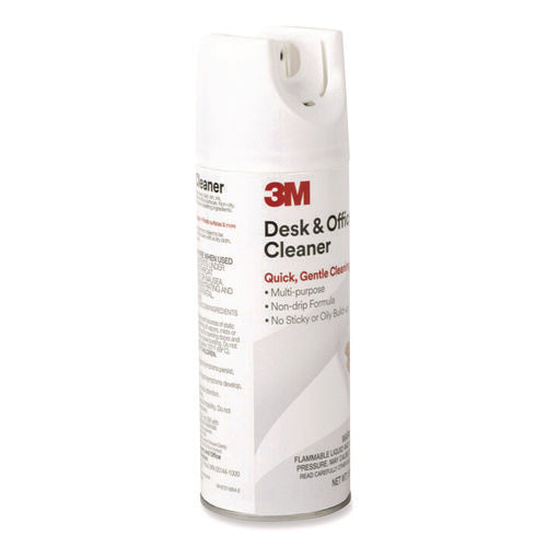 Image of 3M Desk And Office Spray Cleaner, 15 Oz Aerosol Spray, 12/carton