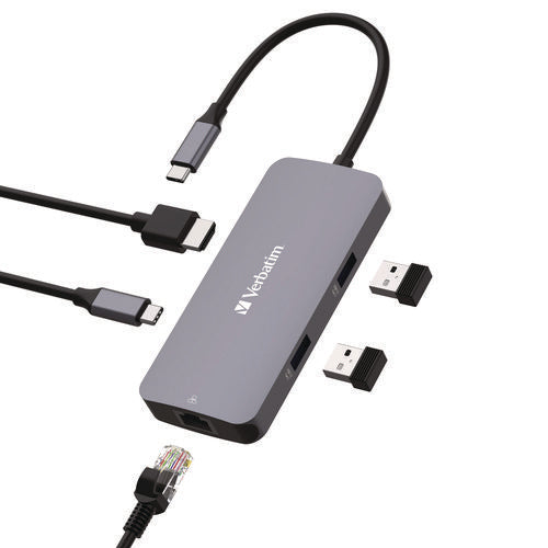 Image of Verbatim® USB-C Pro Multiport Hub CMH 05-5 Ports