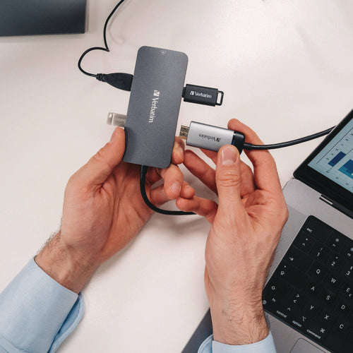 Image of Verbatim® USB-C Pro Multiport Hub CMH 05-5 Ports