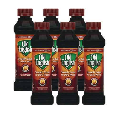 Image of OLD ENGLISH® Furniture Scratch Cover, For Dark Woods, 8 Oz Bottle, 6/carton