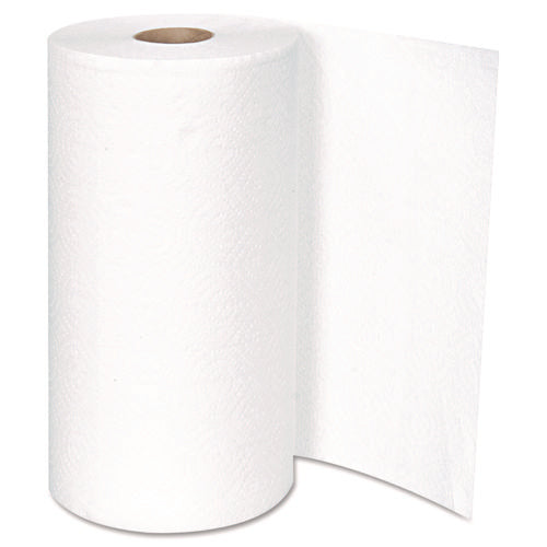 Image of Boardwalk® Kitchen Roll Towel, 2-Ply, 11 X 8.5, White, 250/roll, 12 Rolls/carton