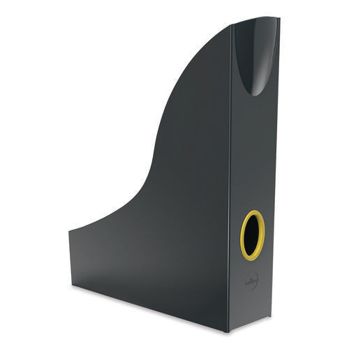 Image of Durable® VARICOLOR Plastic Magazine Racks, 2.88w x 9.5d x 12h, Gray/Multicolor, 5/Pack