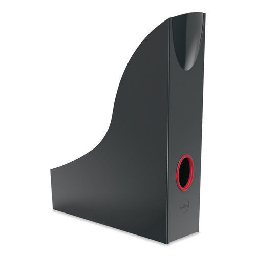 Image of Durable® VARICOLOR Plastic Magazine Racks, 2.88w x 9.5d x 12h, Gray/Multicolor, 5/Pack