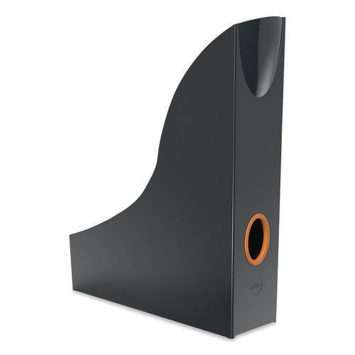 Image of Durable® VARICOLOR Plastic Magazine Racks, 2.88w x 9.5d x 12h, Gray/Multicolor, 5/Pack