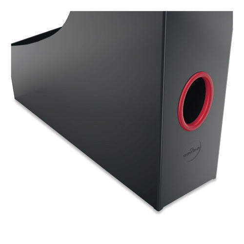 Image of Durable® VARICOLOR Plastic Magazine Racks, 2.88w x 9.5d x 12h, Gray/Multicolor, 5/Pack