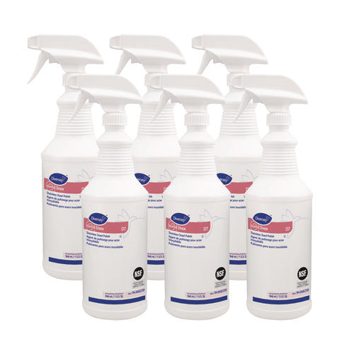 Image of Suma® Suma Inox D7, 32 Oz Spray Bottle, 6/carton