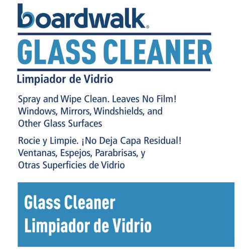 Image of Boardwalk® Heavy-Duty Glass Cleaner, Sweet Scent, 19 oz, Aerosol Spray