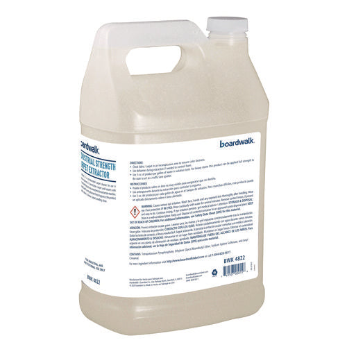 Image of Boardwalk® Industrial Strength Carpet Extractor, Clean Scent, 1 Gal Bottle
