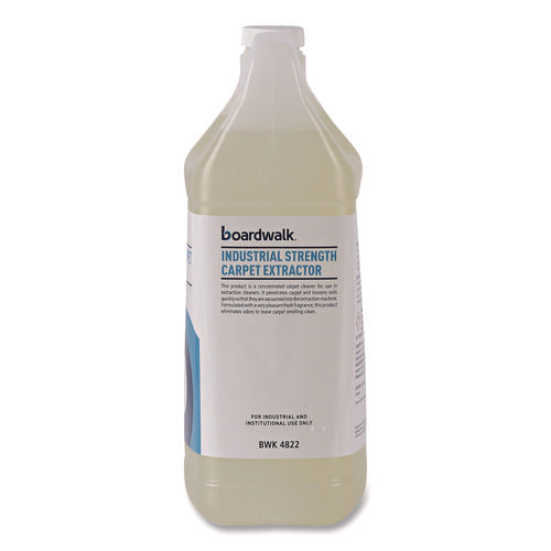 Image of Boardwalk® Industrial Strength Carpet Extractor, Clean Scent, 1 Gal Bottle