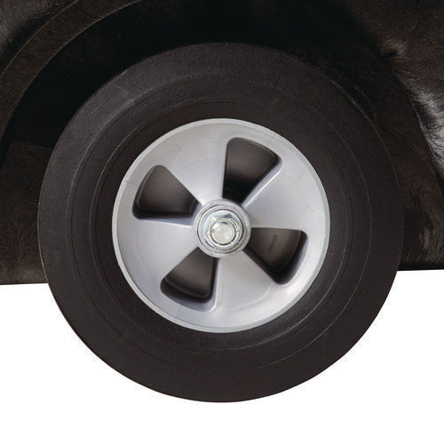 Image of Rubbermaid® Commercial 1 cu yd Structural Foam Tilt Truck, Standard Duty, 1,250 lb Capacity, Black