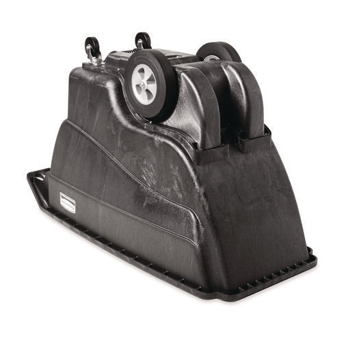 Image of Rubbermaid® Commercial 0.75 cu yd Structural Foam Tilt Truck, Standard Duty, 1,000 lb Capacity, Black