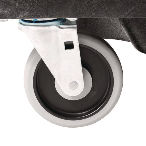 Image of Rubbermaid® Commercial 0.75 cu yd Structural Foam Tilt Truck, Standard Duty, 1,000 lb Capacity, Black