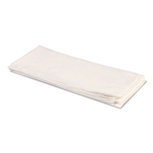 Image of Heritage Linear Low-Density Can Liners, 56 gal, 1.1 mil, 46" x 50", Clear, 100/Carton