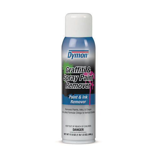 Image of Dymon® Graffiti/paint Remover, Jelled Formula, 17.5 Oz Aerosol Spray