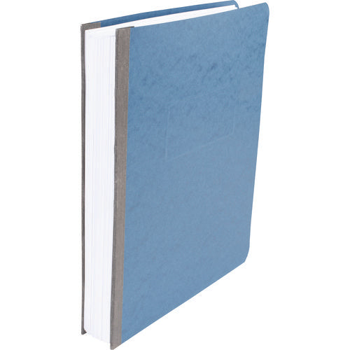 Image of ACCO Pressboard Report Cover with Tyvek Reinforced Hinge, 2-Hole Prong Fastener, 3" Capacity, 8.5 x 11, Light Blue