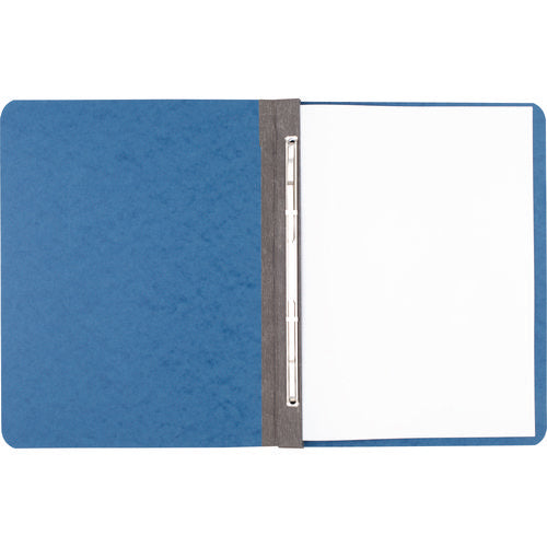 Image of ACCO Pressboard Report Cover with Tyvek Reinforced Hinge, 2-Hole Prong Fastener, 3" Capacity, 8.5 x 11, Light Blue