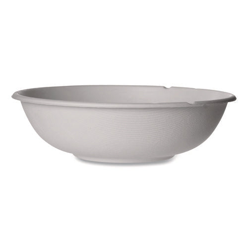 Image of Eco-Products® Vanguard Renewable and Compostable Sugarcane Bowls, Bowl, 32 oz, White, 400/Carton