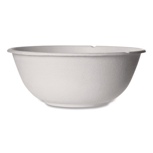 Image of Eco-Products® Vanguard Renewable and Compostable Sugarcane Bowls, 46 oz, White, 400/Carton
