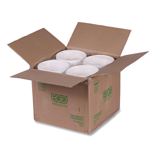 Image of Eco-Products® Vanguard Renewable and Compostable Sugarcane Bowls, 46 oz, White, 400/Carton
