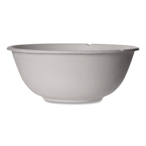 Image of Eco-Products® Vanguard Renewable and Compostable Sugarcane Bowls, 46 oz, White, 400/Carton