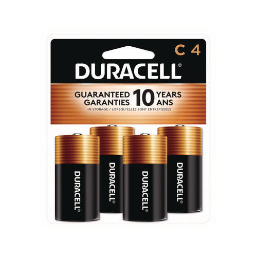 Image of Duracell® Coppertop Alkaline C Batteries, 4/pack