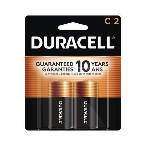 Image of Duracell® Coppertop Alkaline C Batteries, 2/pack