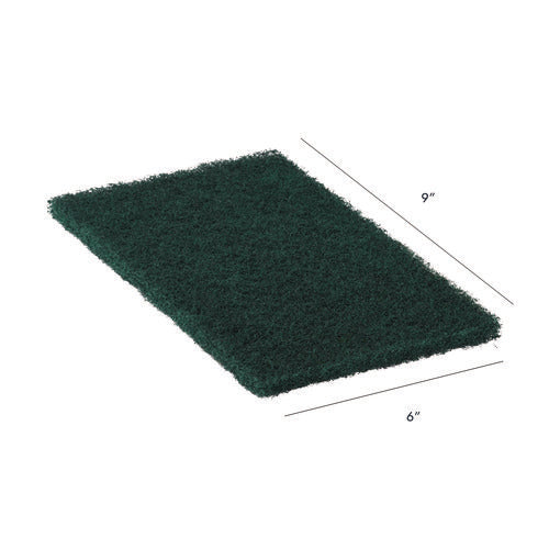 Image of Americo® 94-86 X-Heavy Duty Hand Pad, 6 x 9, Green, 15/Carton