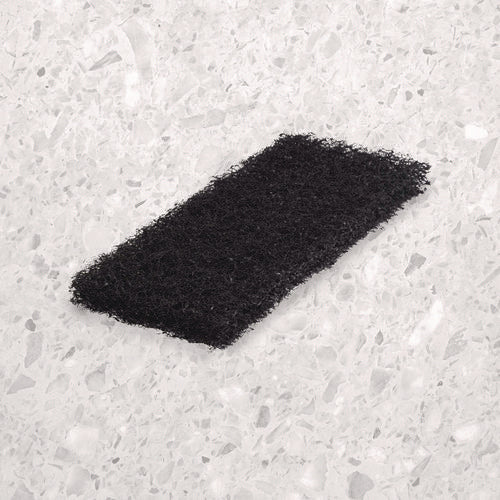Image of Americo® Octopus Heavy Duty Cleaning Pad, 6 x 9, Black, 5 Pads/Bag, 4 Bags/Carton