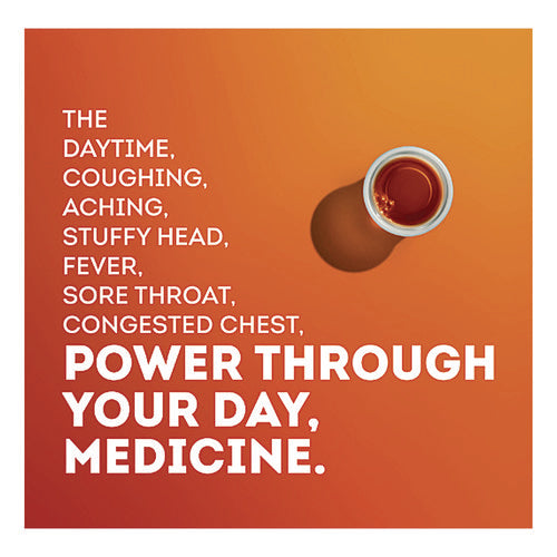 Image of DayQuil® Severe Cold and Flu Relief Liquid, 1 oz Bottle