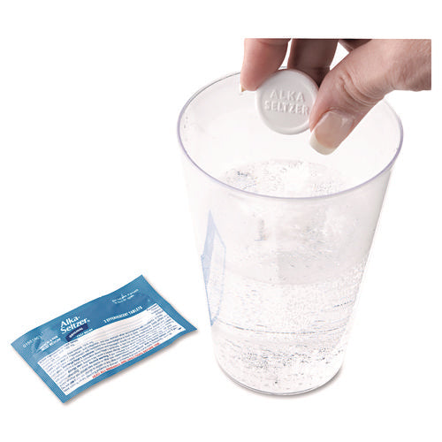 Image of Alka-Seltzer® Buffered Aspirin (NSAID) Tablets, 2/Pack, 30 Packs/Box