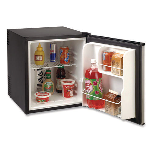 Image of Avanti 1.7 Cu.ft Superconductor Compact Refrigerator, Black/stainless Steel