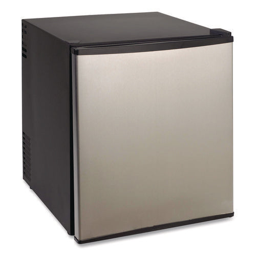 Image of Avanti 1.7 Cu.ft Superconductor Compact Refrigerator, Black/stainless Steel
