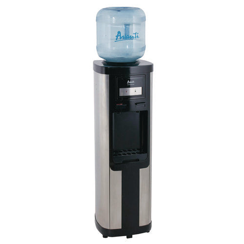 Image of Avanti Hot and Cold Water Dispenser, 3-5 gal, 13 dia x 38.75 h, Stainless Steel