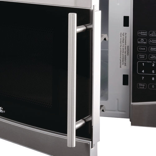 Image of Avanti 1.1 cu. ft. Stainless Steel Microwave Oven, 1,000 W, Mirror-Finish