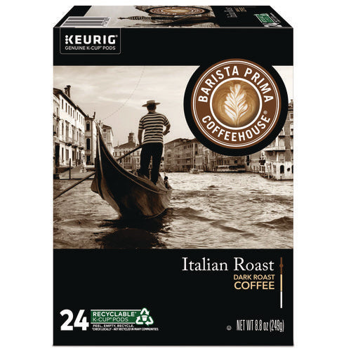 Image of Barista Prima Coffeehouse® Italian Roast K-Cups Coffee Pack, 24/box