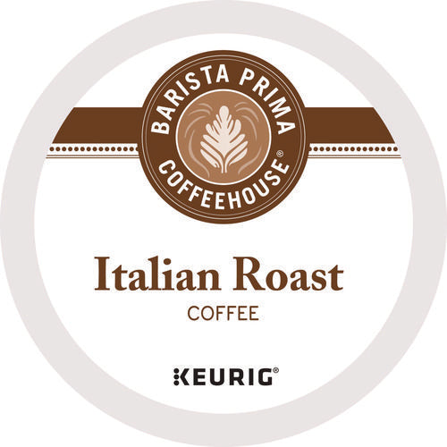 Image of Barista Prima Coffeehouse® Italian Roast K-Cups Coffee Pack, 24/box, 4 Box/carton