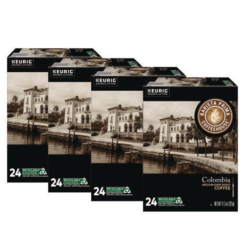 Image of Barista Prima Coffeehouse® Colombia K-Cups Coffee Pack, 96/carton